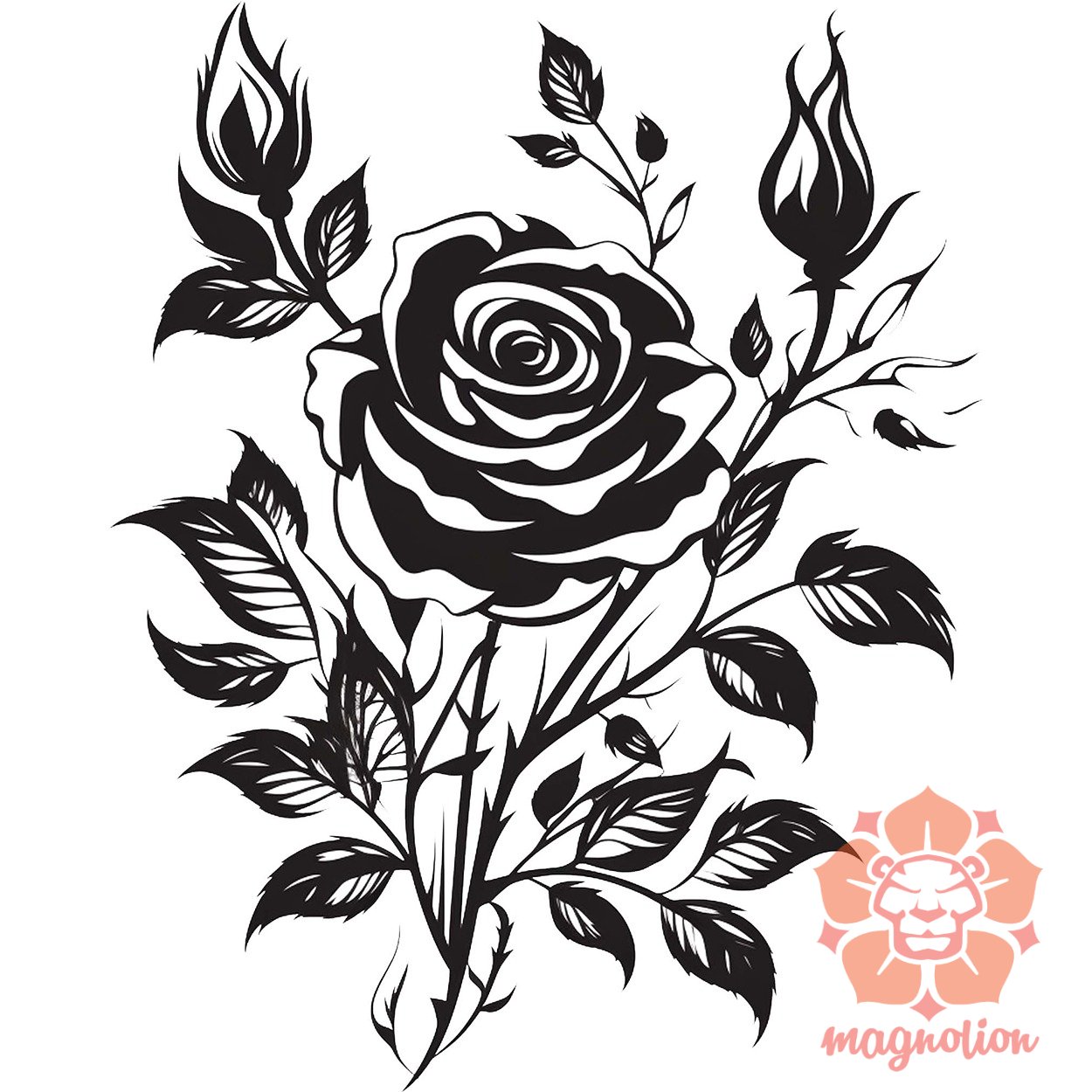 Fekete rózsa v9