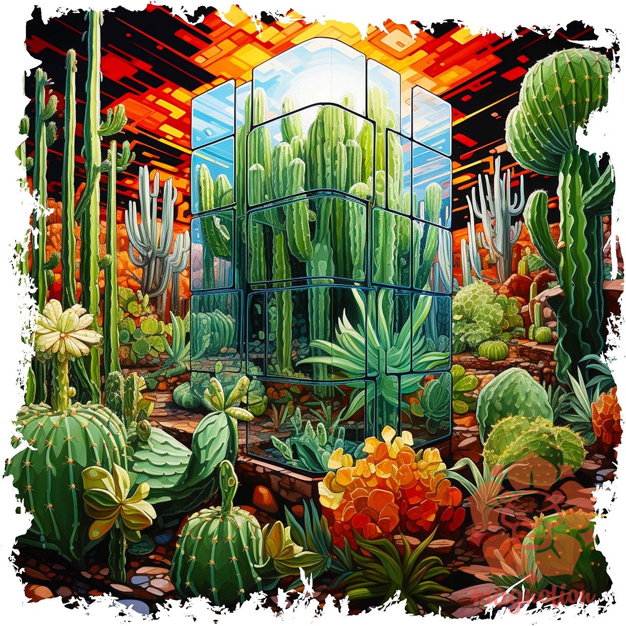 Kocka kaktuszkert v4