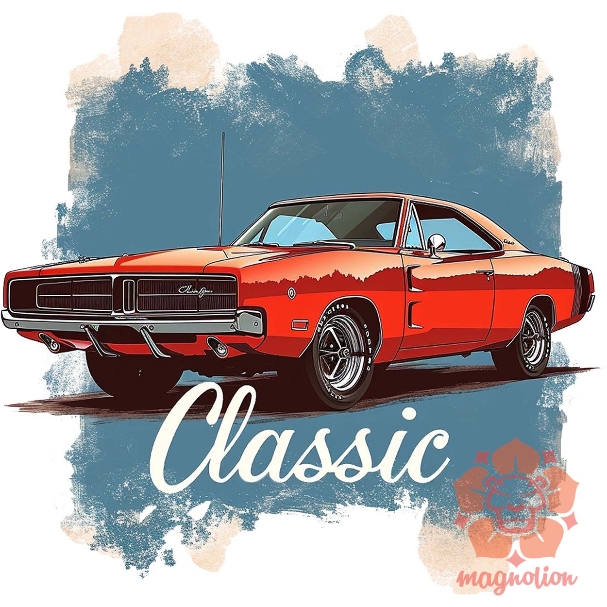 Klasszikus 1969 Dodge Charger v1