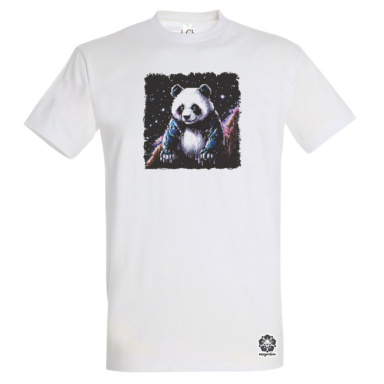 Pixelart Panda Galaxisban v1