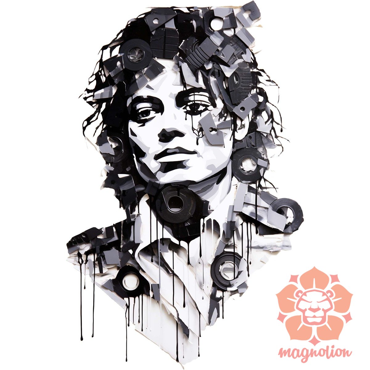 Michael Jackson portré v3