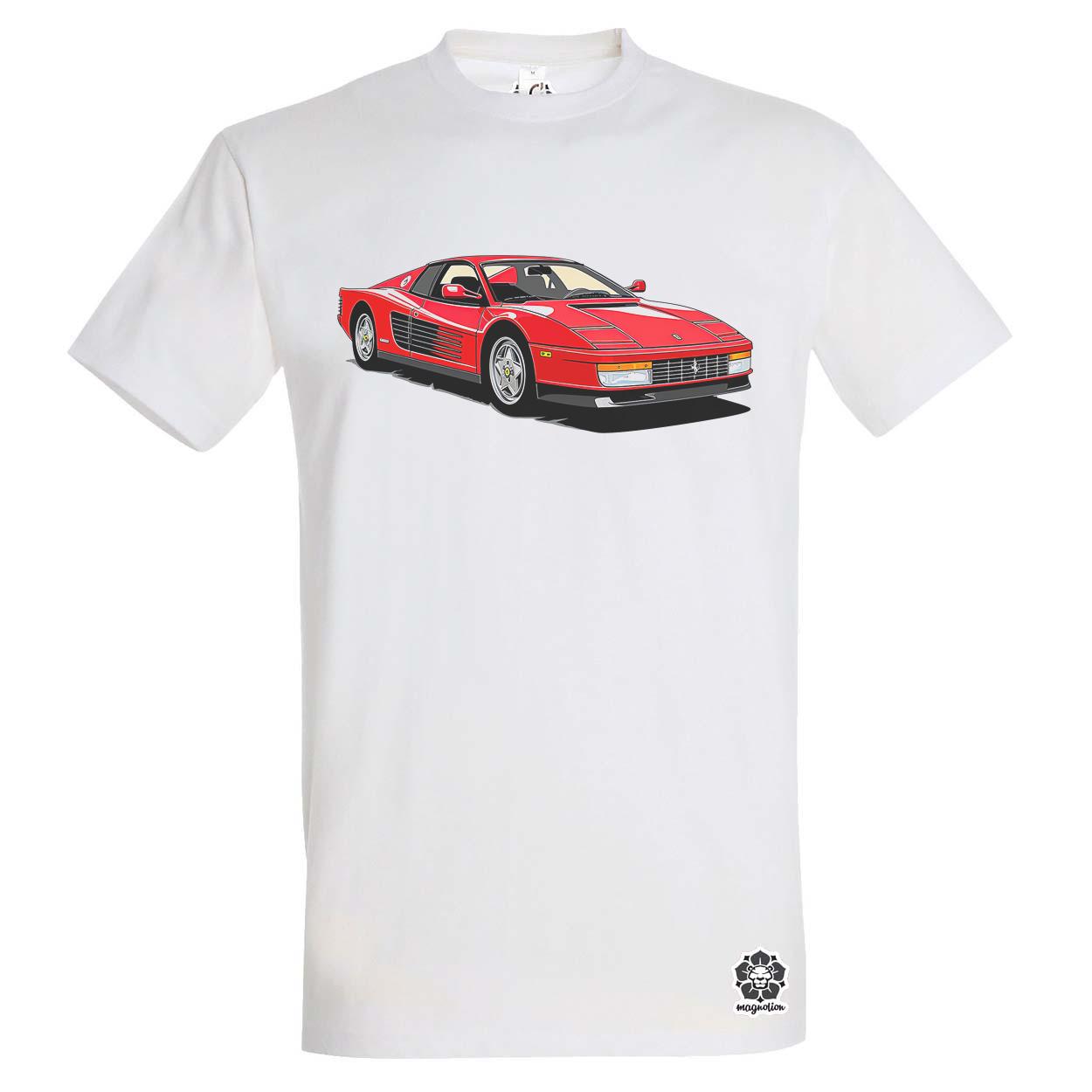 Ferrari Testarossa rajz v9