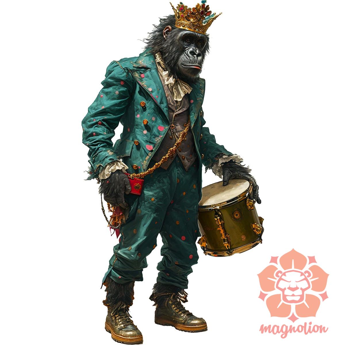 Antropromorf zenész gorilla v1