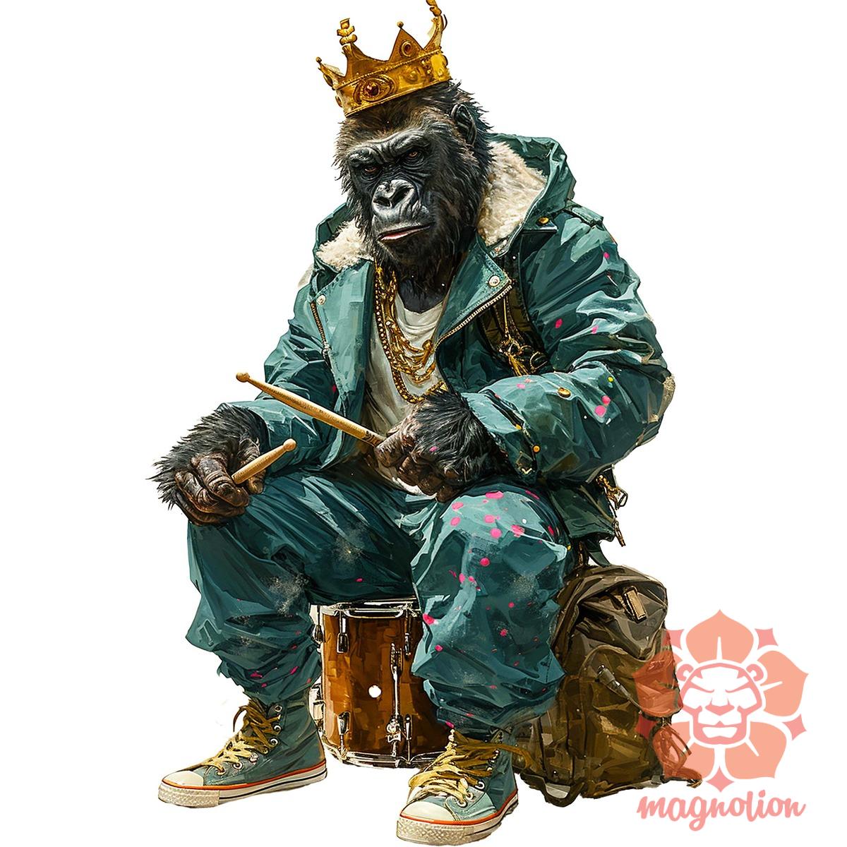 Antropromorf zenész gorilla v2