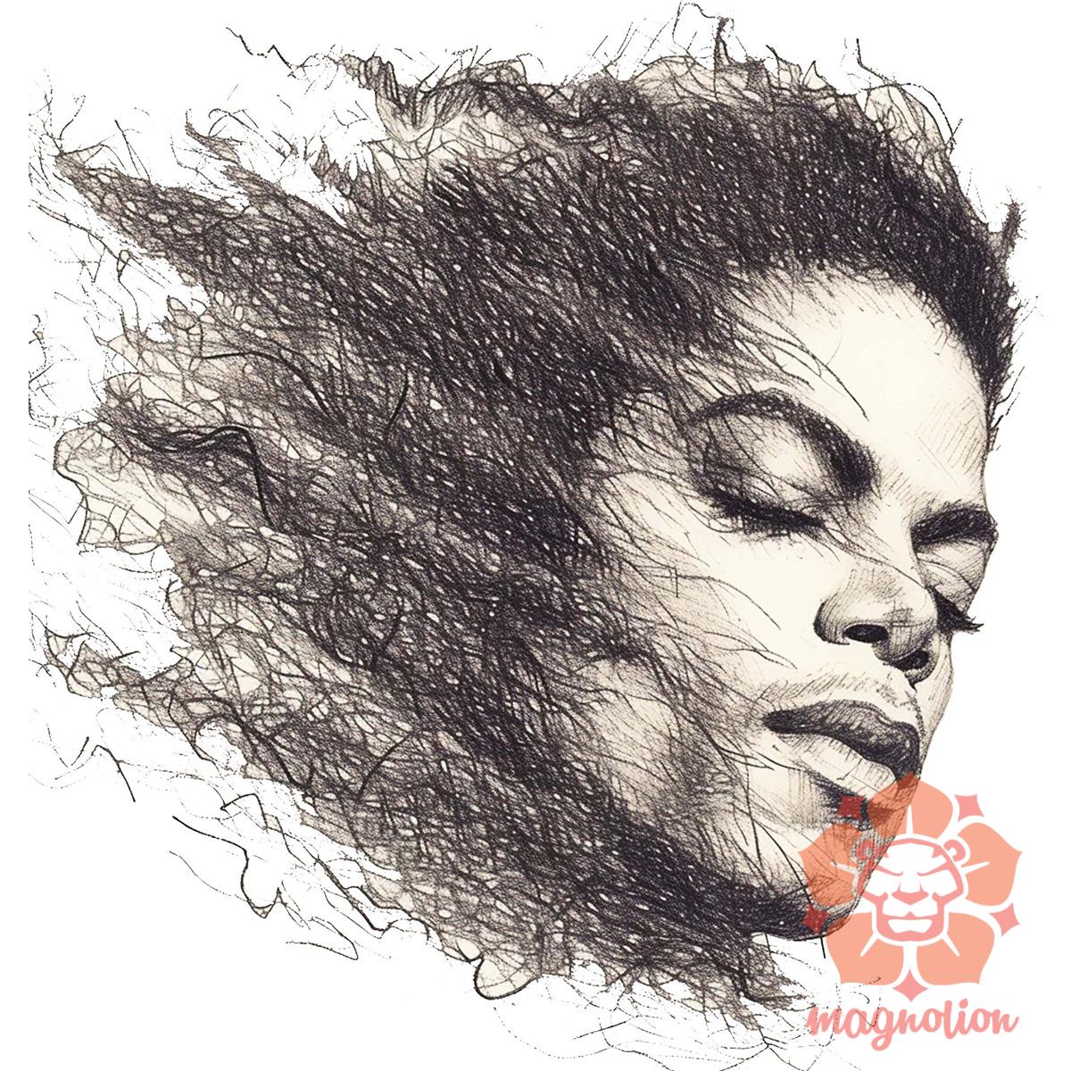 Michael Jackson rajz portré v3