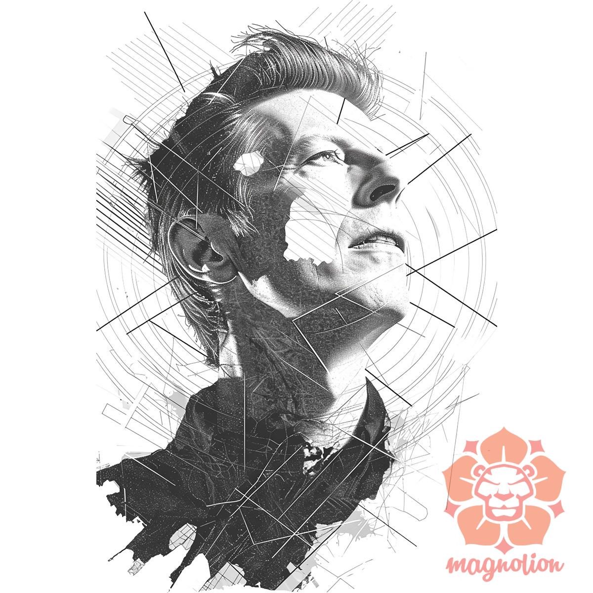 David Bowie rajz portré v1