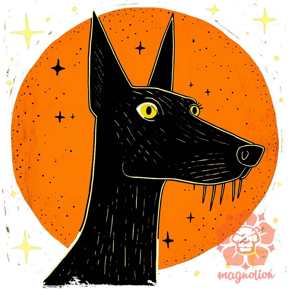 Fekete kutya csillagok között v1
