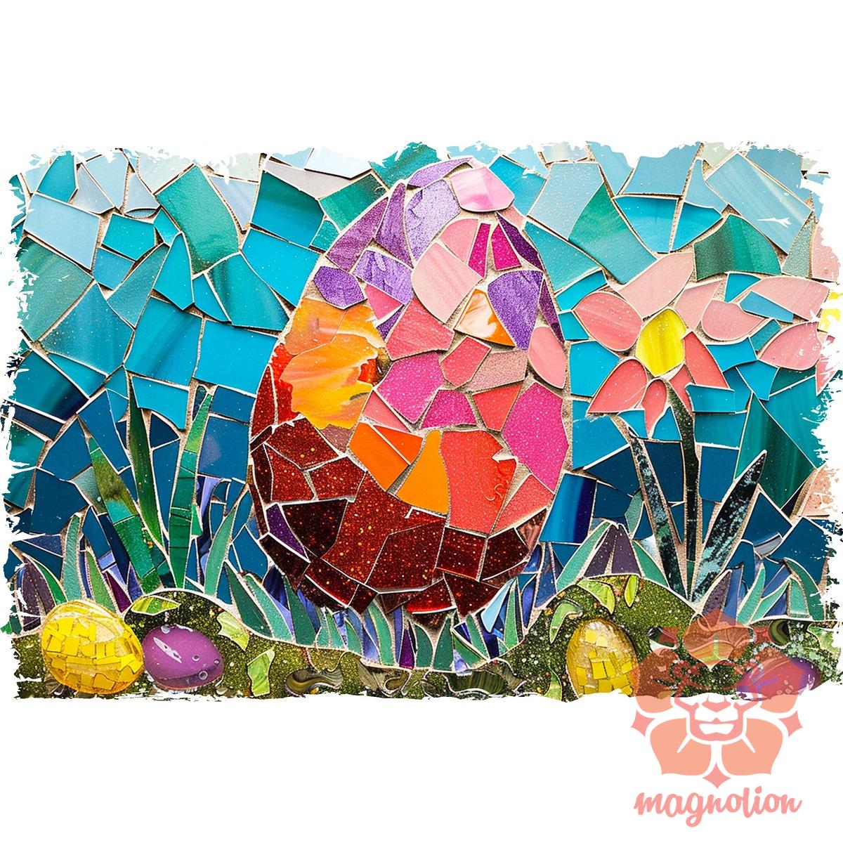 Mozaik húsvéti tojások v7