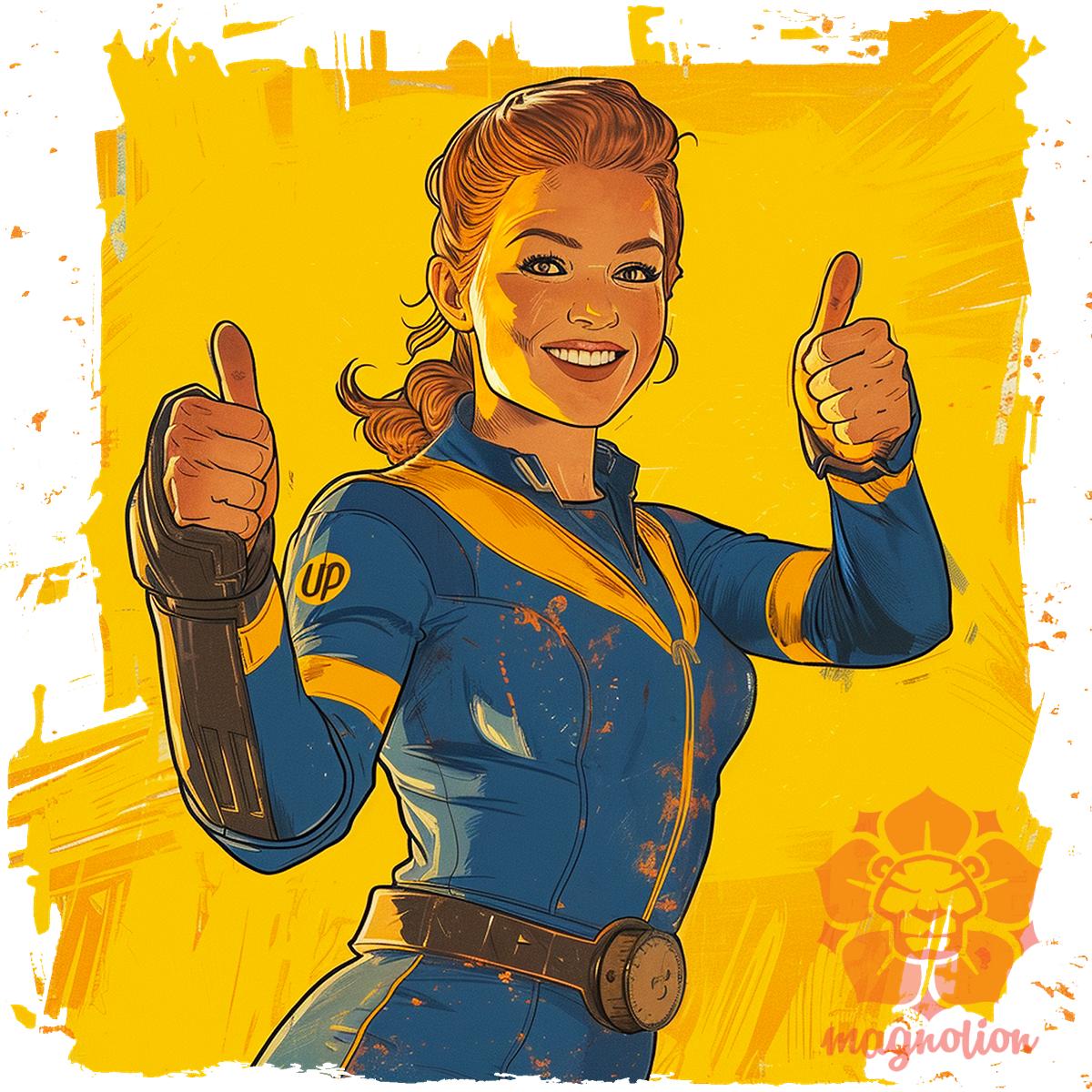 Fallout Lucy fanart v4