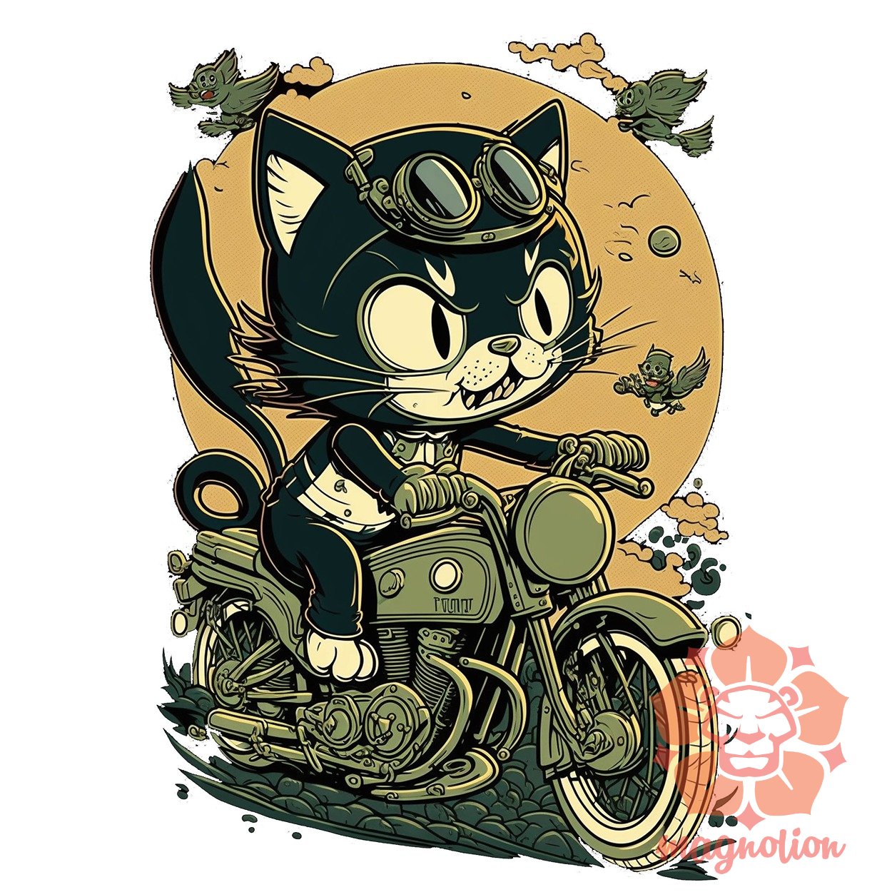 Félix a macska motorozik v1