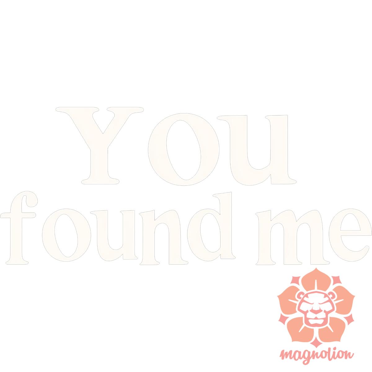 U found me v2