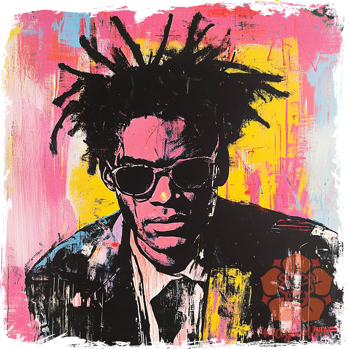 Basquiat pop art v9