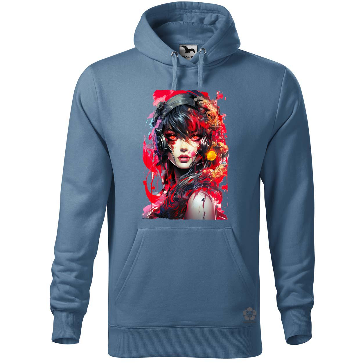 Anime cyberpunk fantázia v10 egyedi  pulóver 