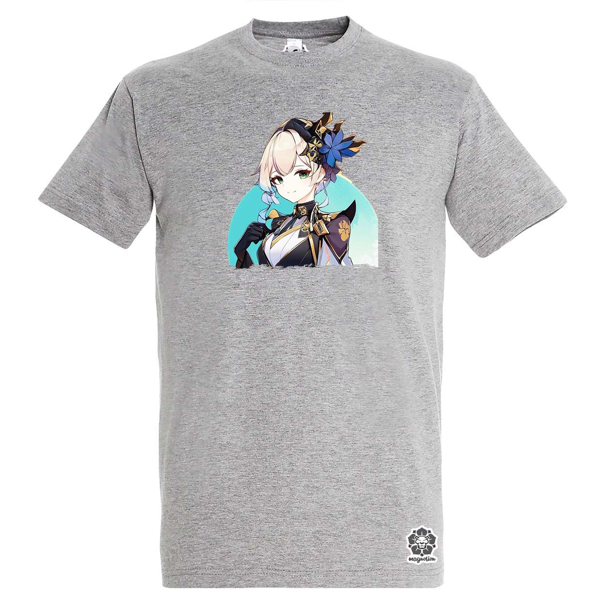 Anime lány portré v2 egyedi póló 