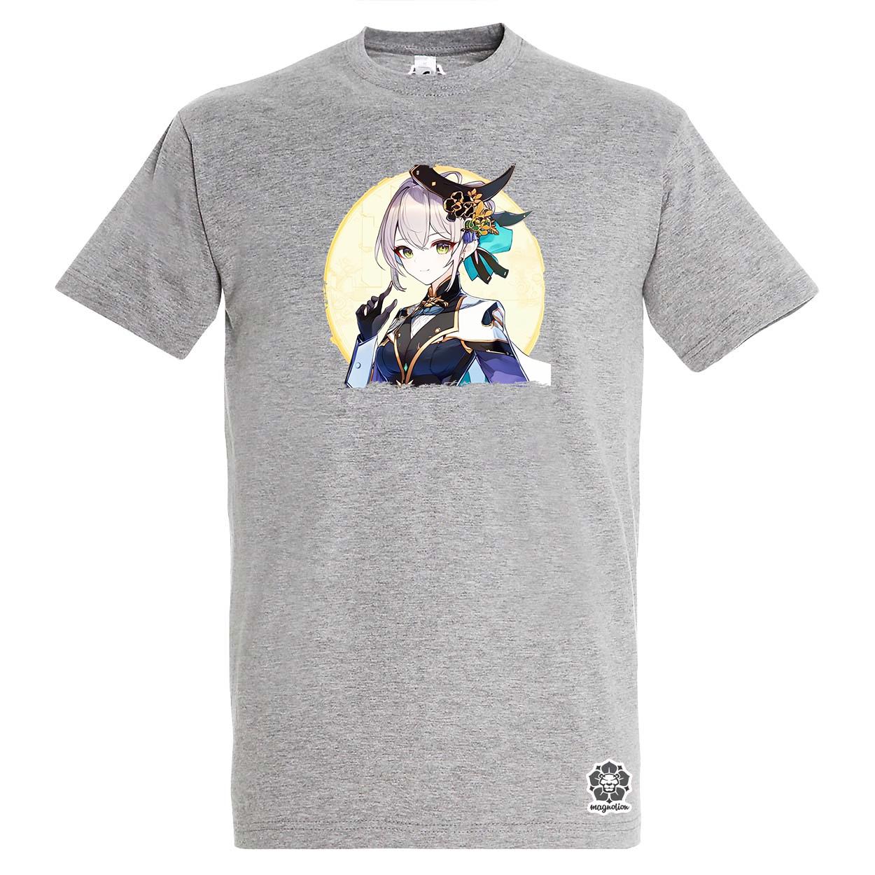 Anime lány portré v3 egyedi póló 