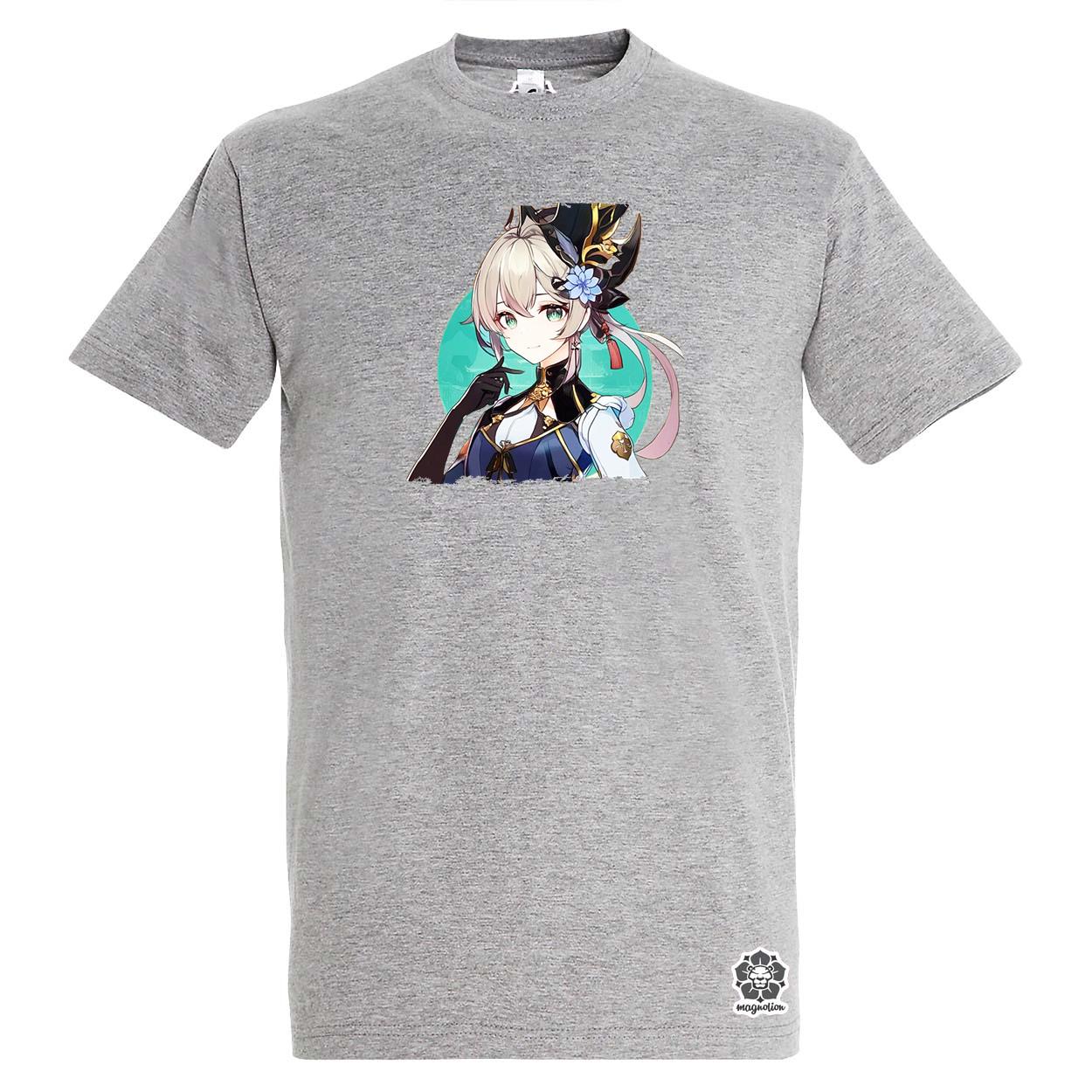 Anime lány portré v4 egyedi póló 