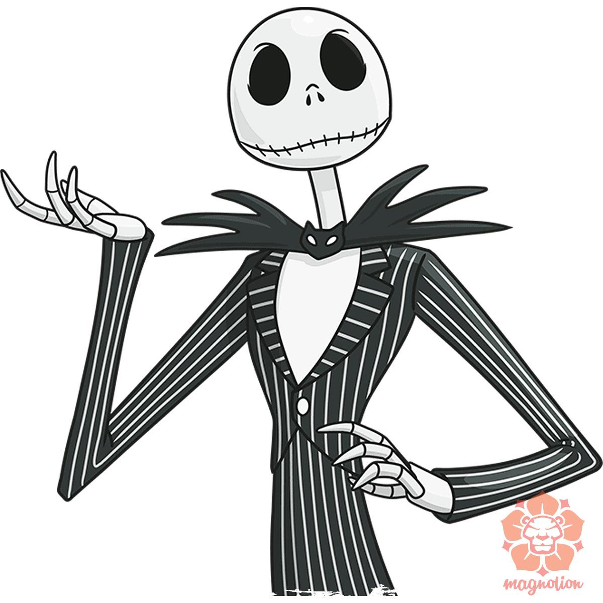 Jack Skellington fanart v1 egyedi póló 
