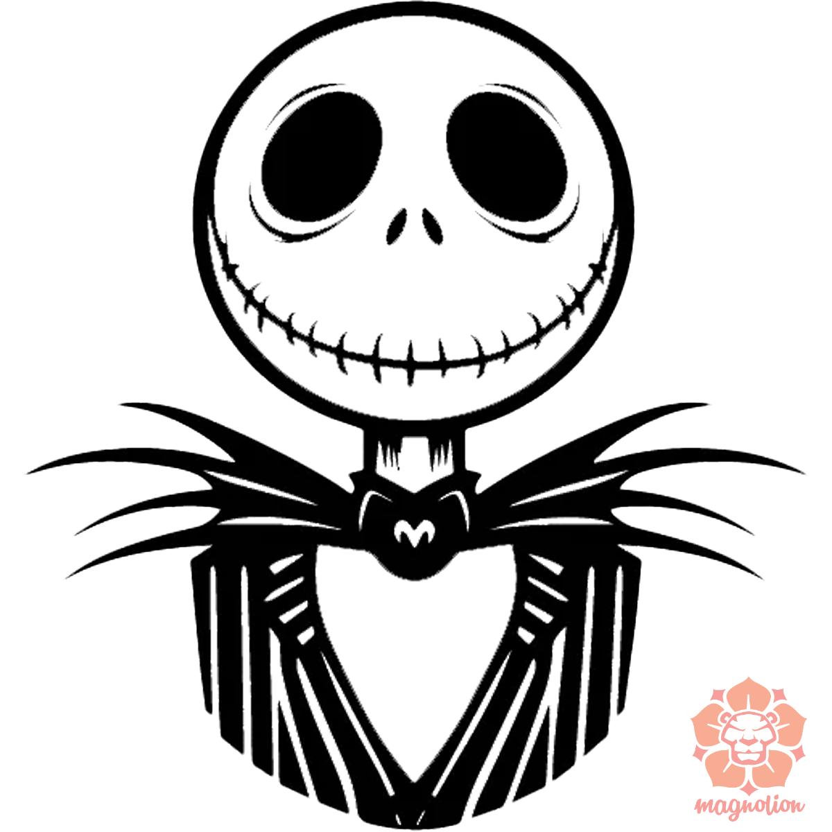 Jack Skellington fanart v2 egyedi póló 