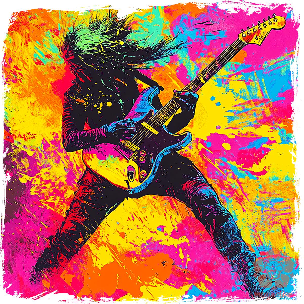 Rock vibe v3 egyedi póló 