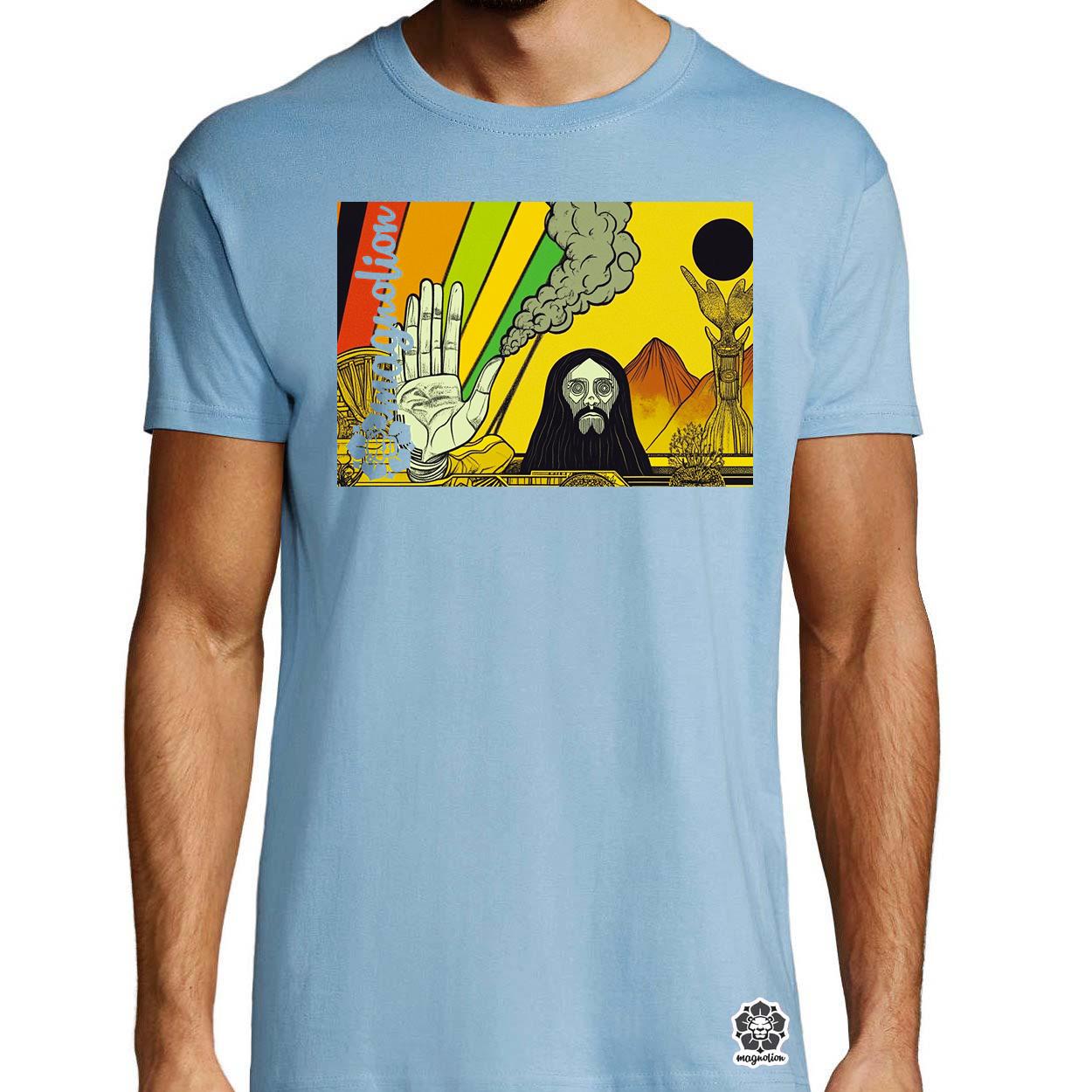 Spirituális béke v19 egyedi póló 