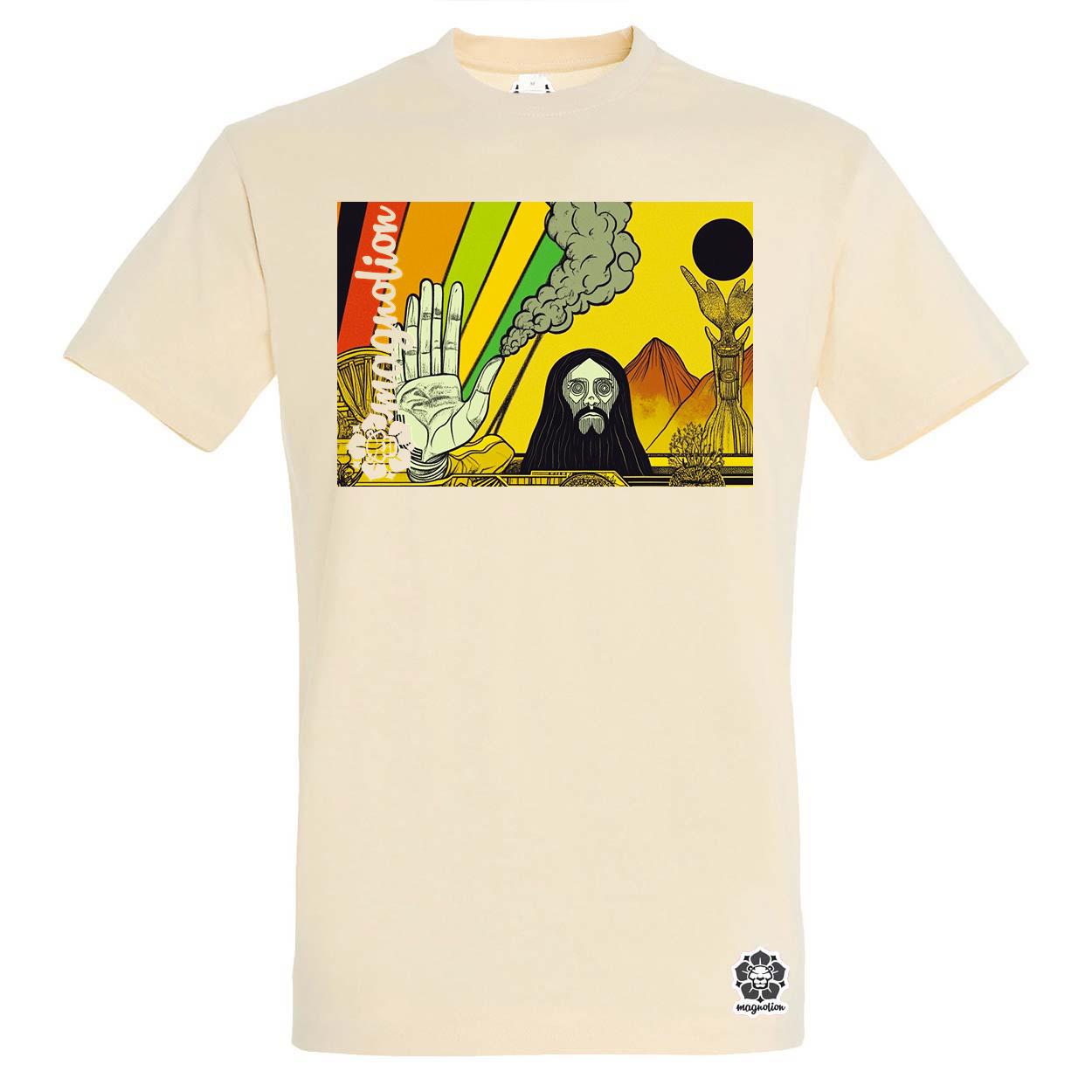 Spirituális béke v19 egyedi póló 