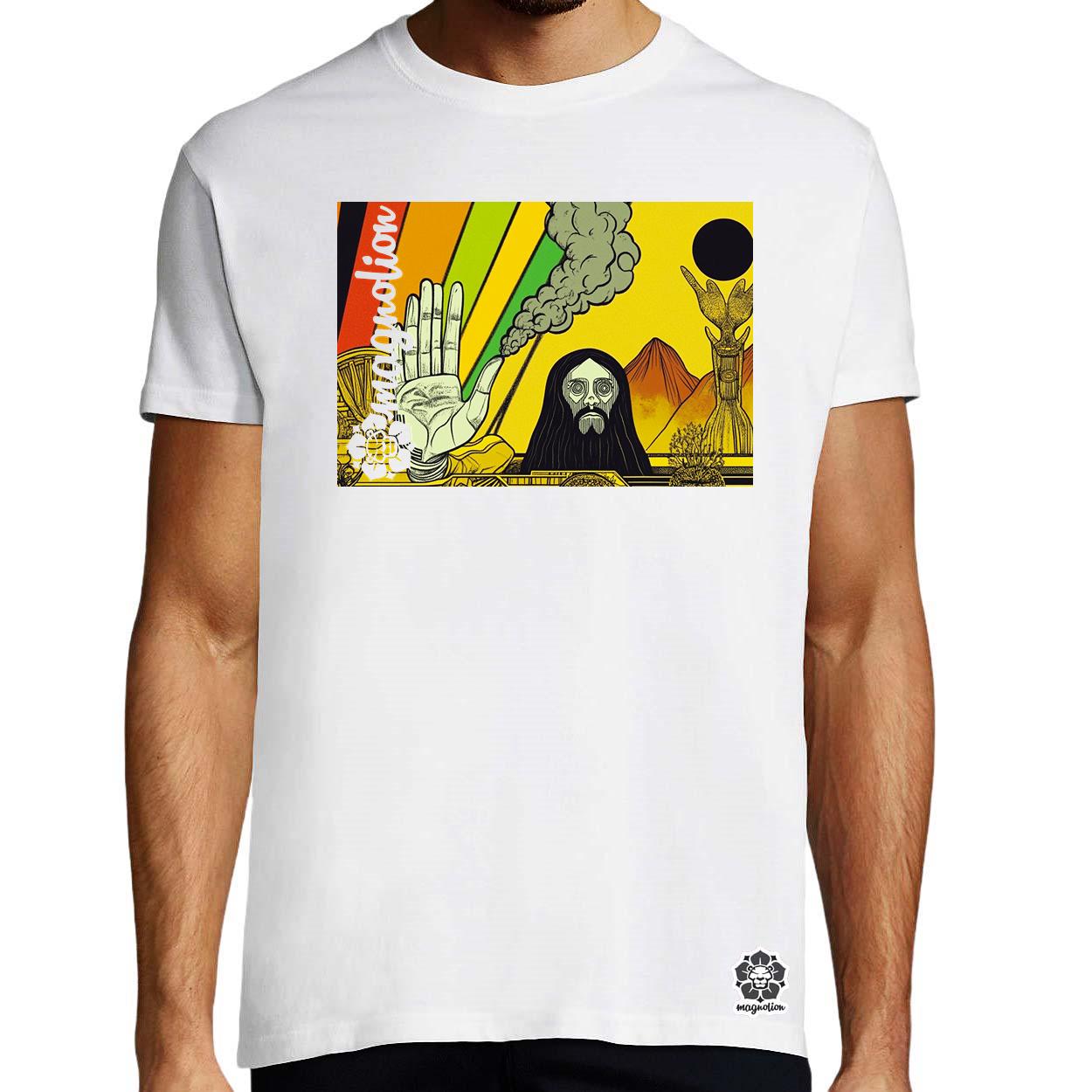 Spirituális béke v19 egyedi póló 