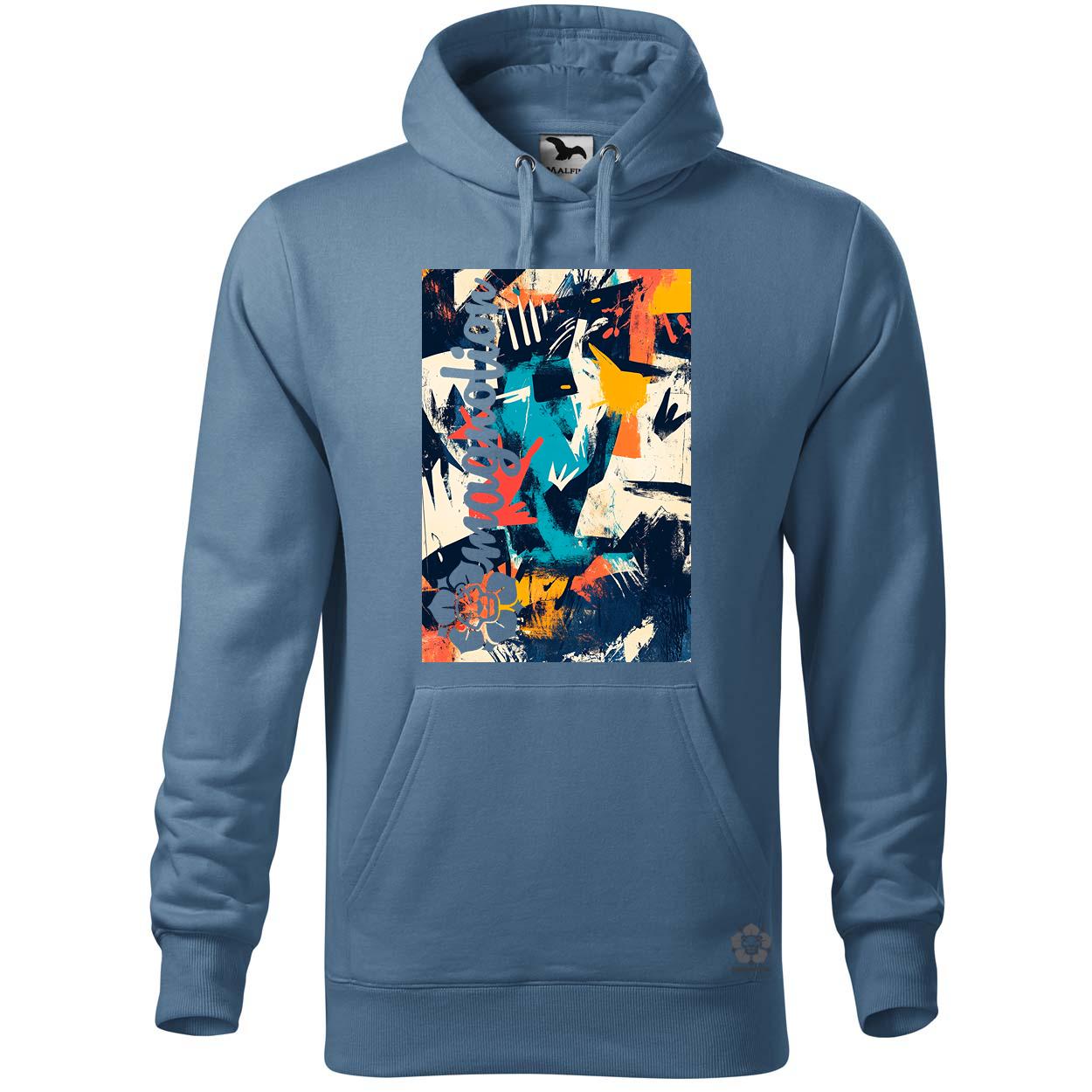 Absztrakt graffiti v3 egyedi  pulóver 