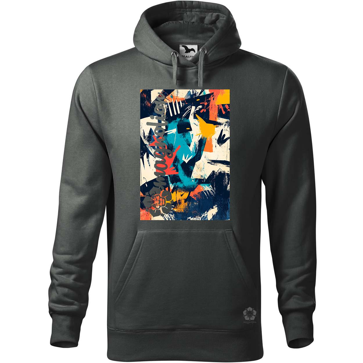 Absztrakt graffiti v3 egyedi  pulóver 