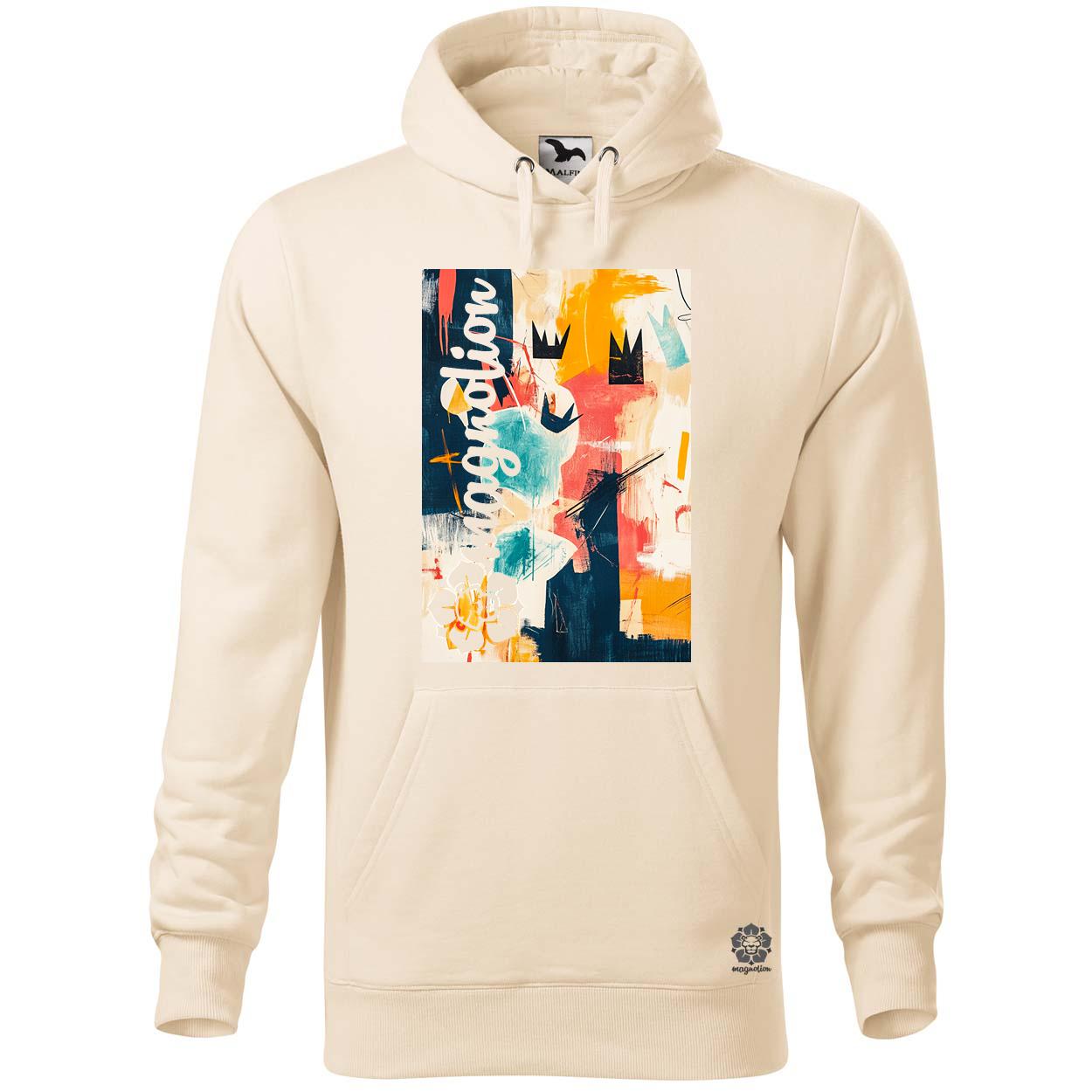 Absztrakt graffiti v4 egyedi  pulóver 