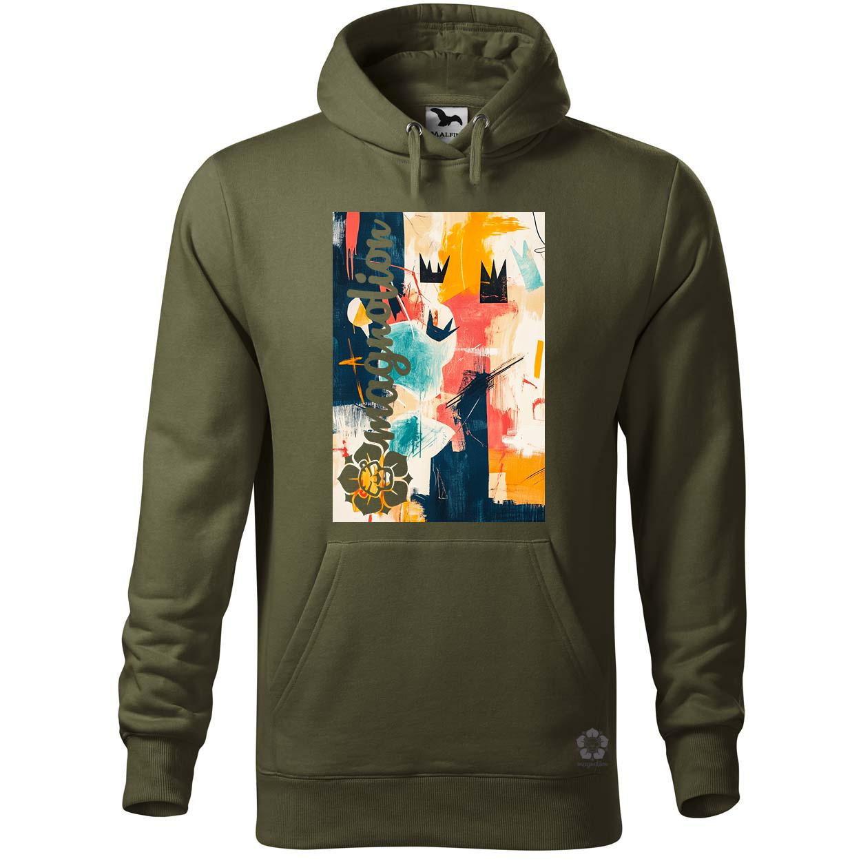 Absztrakt graffiti v4 egyedi  pulóver 