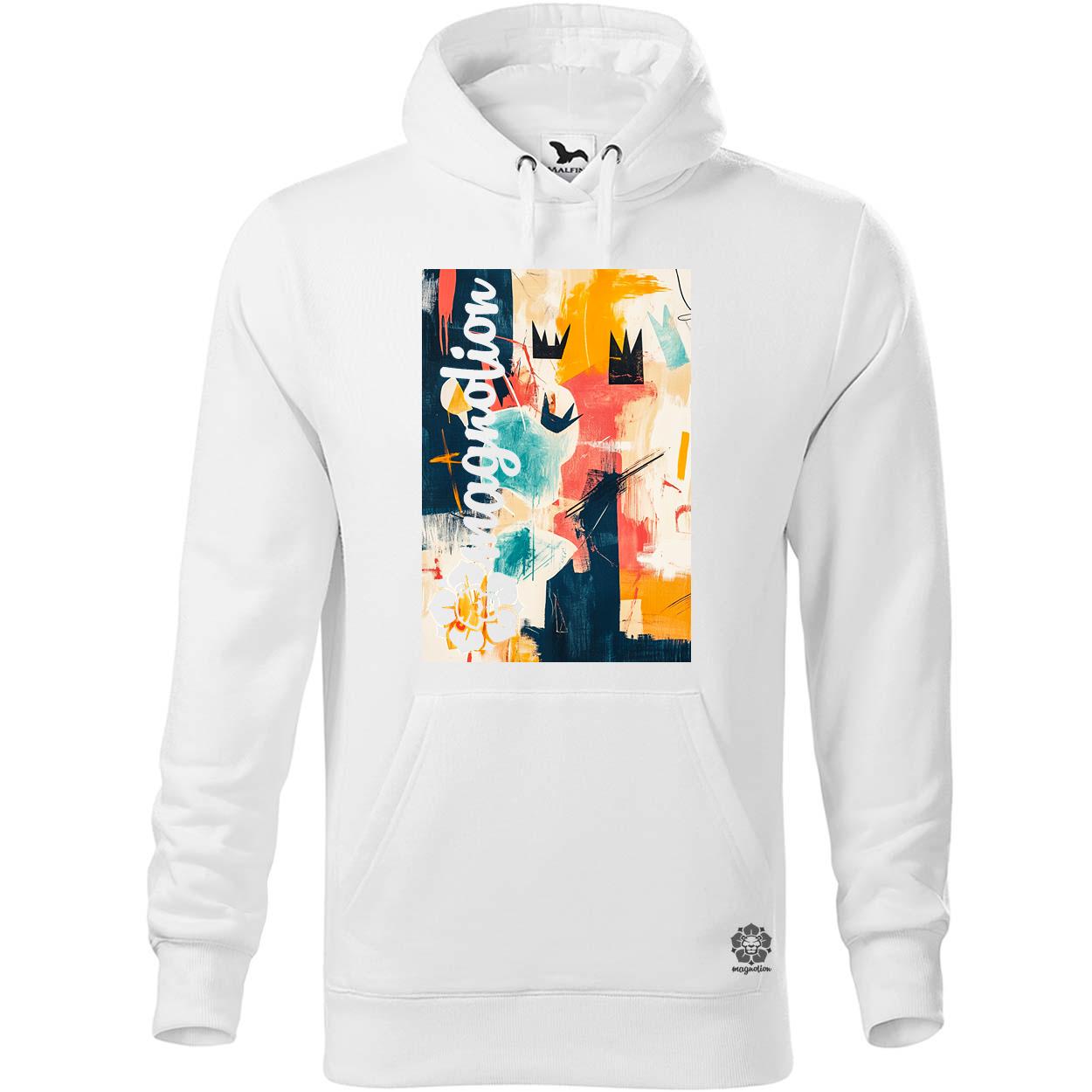 Absztrakt graffiti v4 egyedi  pulóver 