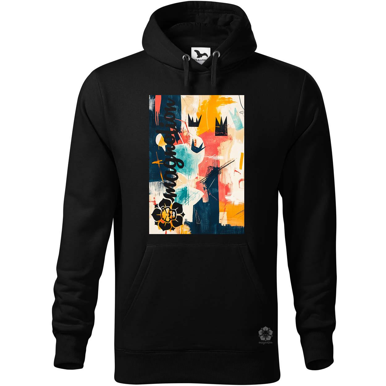 Absztrakt graffiti v4 egyedi  pulóver 