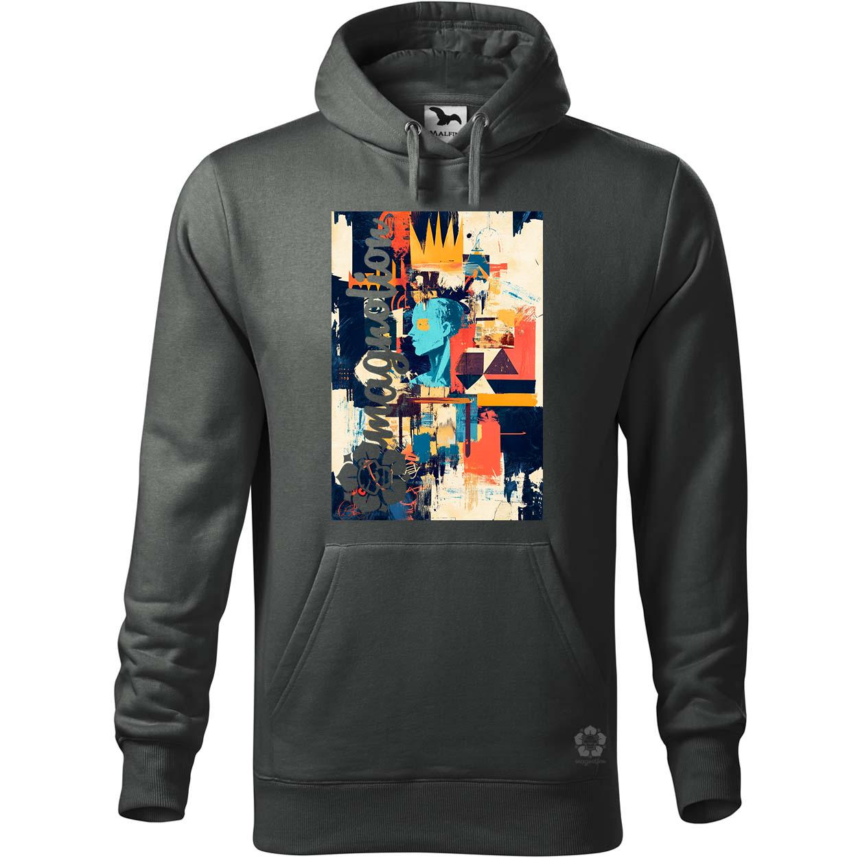 Absztrakt graffiti v6 egyedi  pulóver 