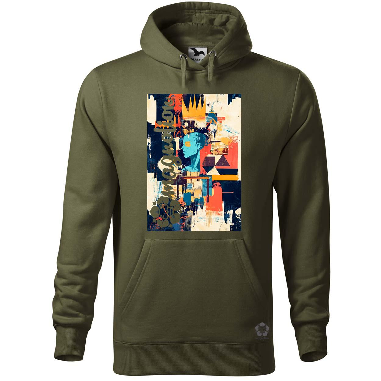 Absztrakt graffiti v6 egyedi  pulóver 