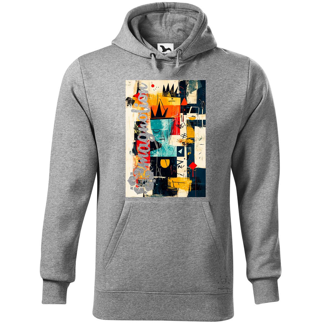 Absztrakt graffiti v7 egyedi  pulóver 