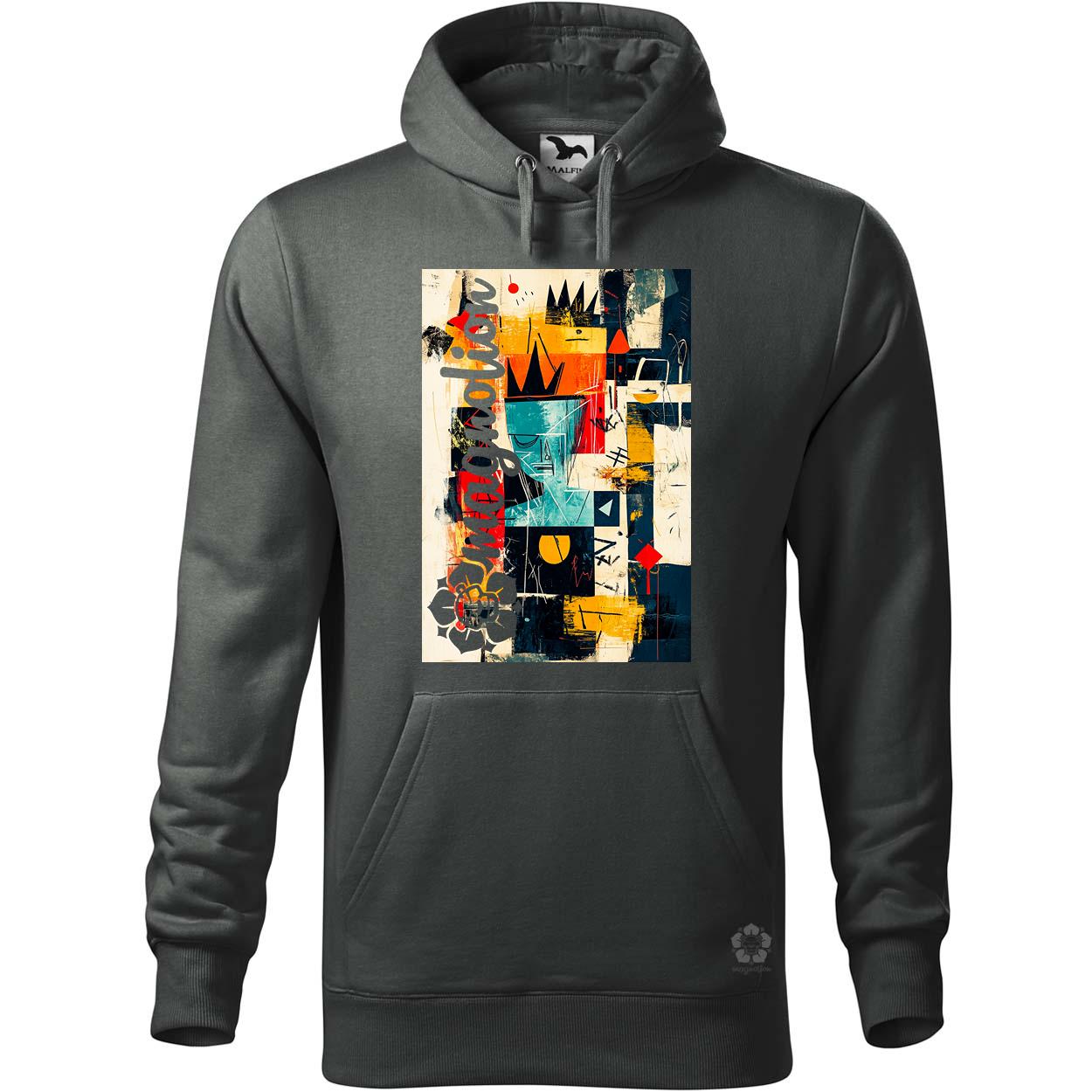 Absztrakt graffiti v7 egyedi  pulóver 