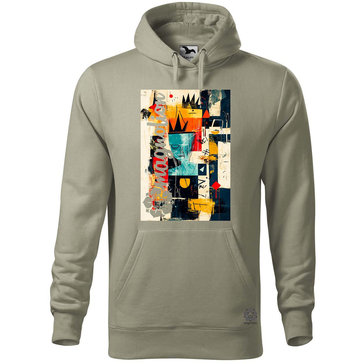 Absztrakt graffiti v7 egyedi  pulóver 