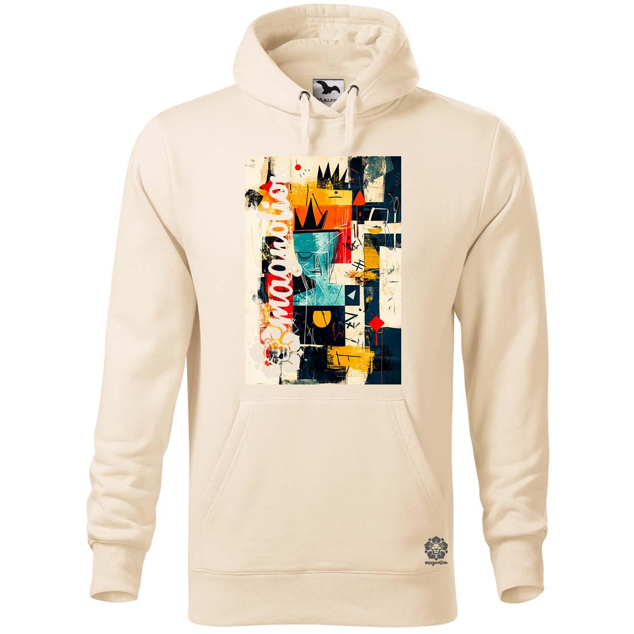 Absztrakt graffiti v7 egyedi  pulóver 