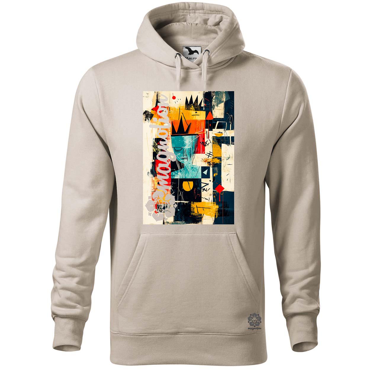 Absztrakt graffiti v7 egyedi  pulóver 
