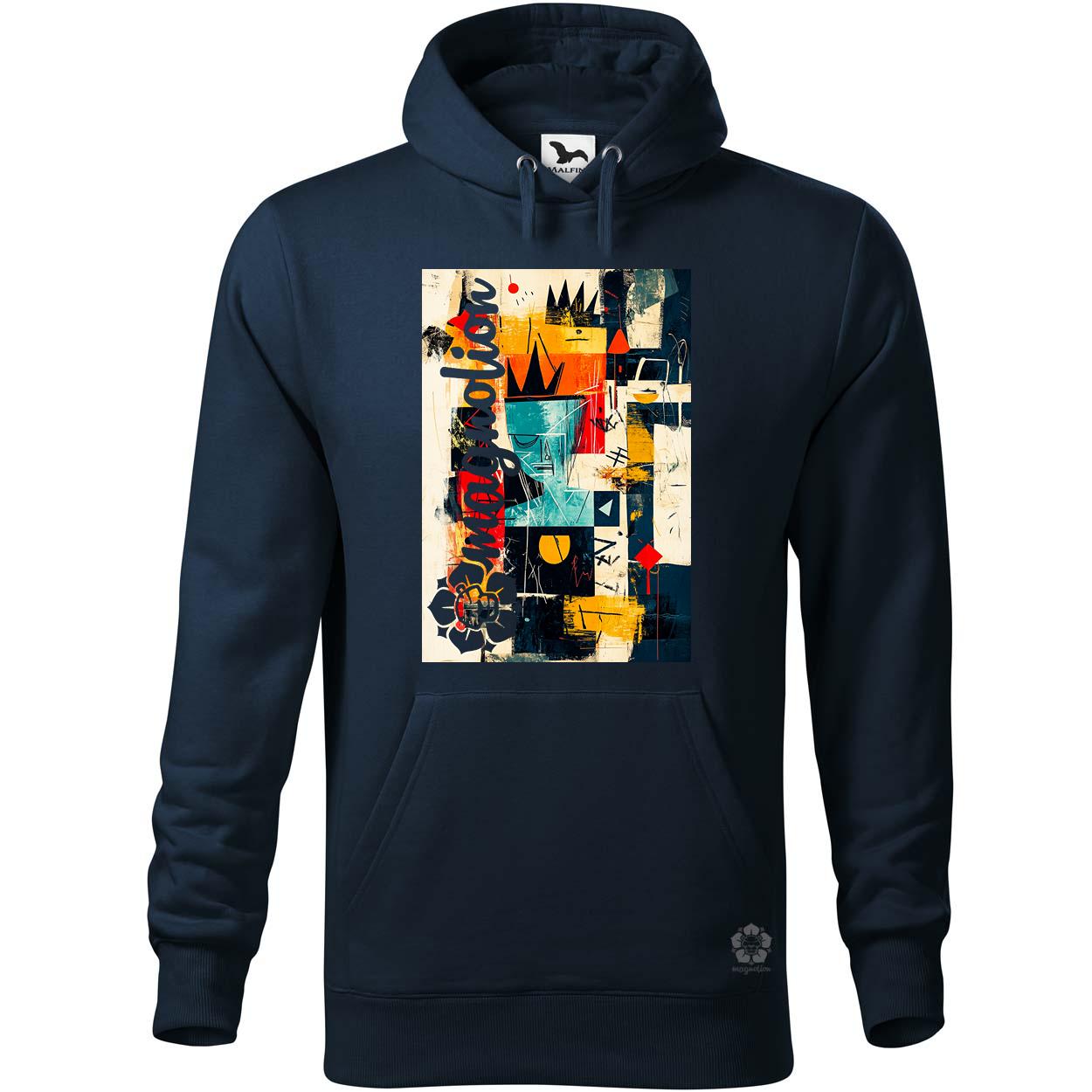 Absztrakt graffiti v7 egyedi  pulóver 