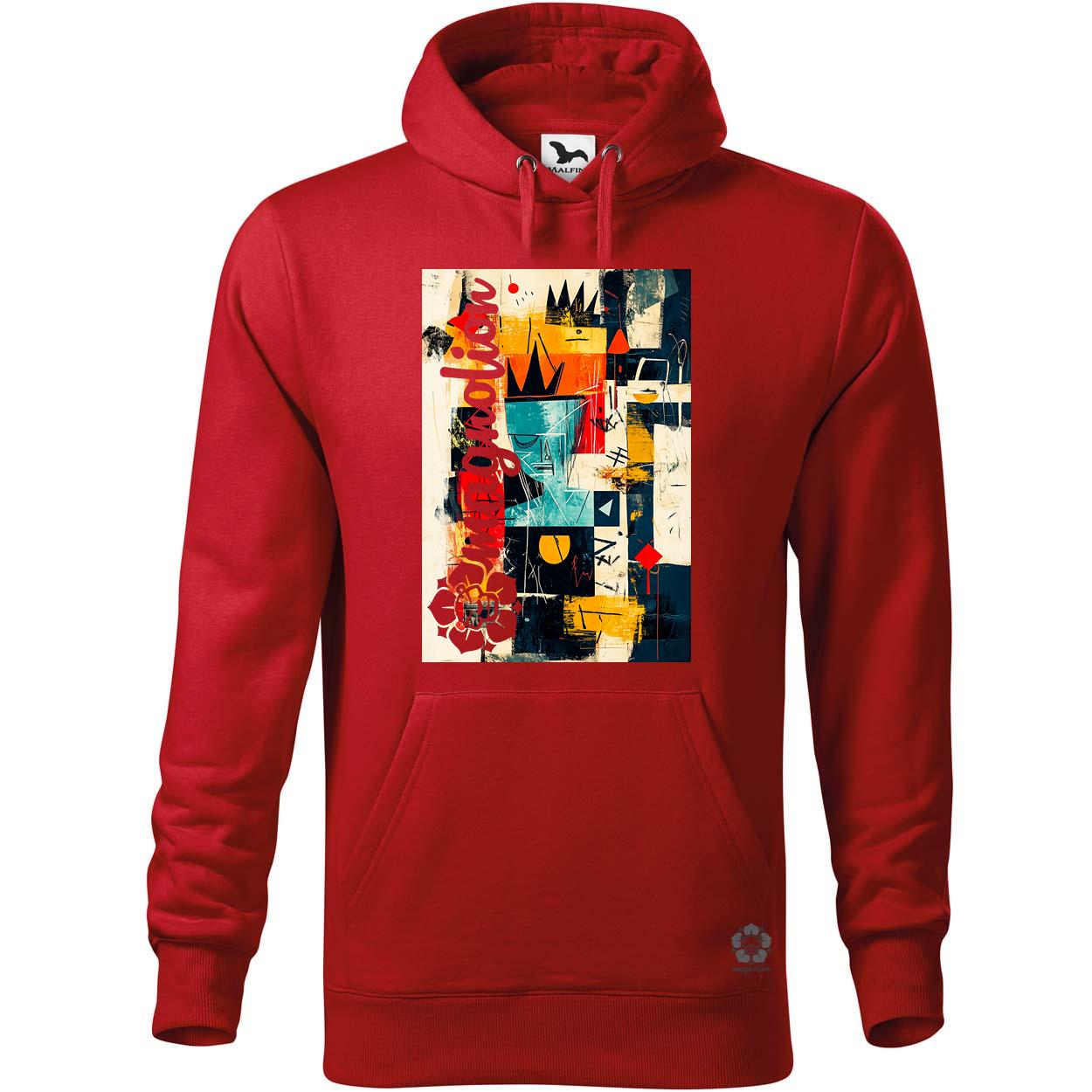Absztrakt graffiti v7 egyedi  pulóver 