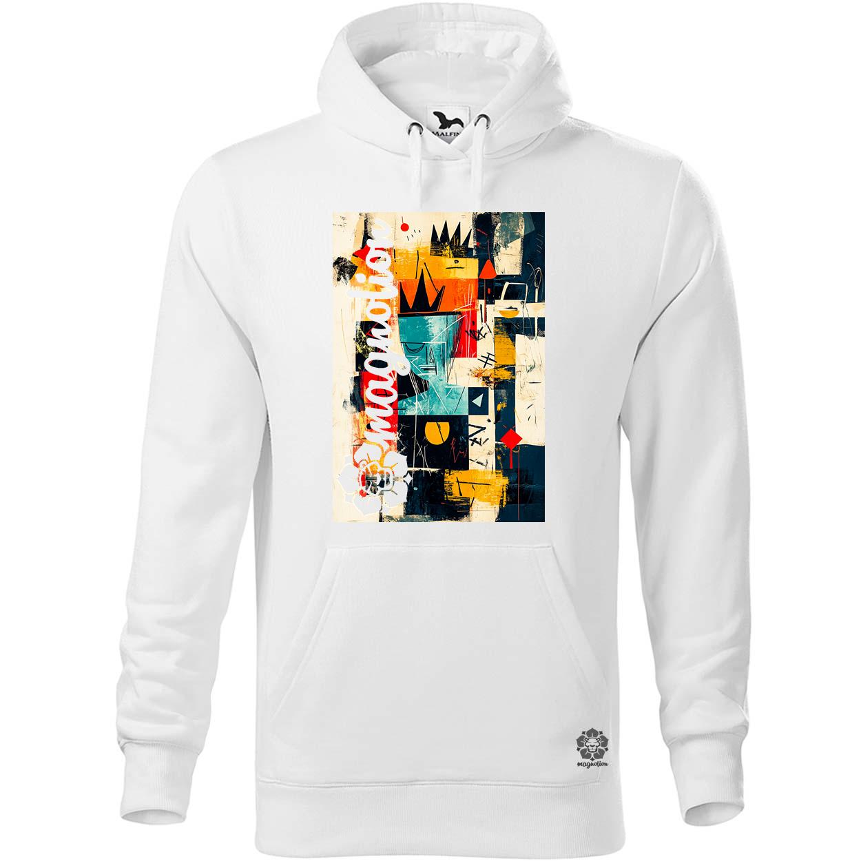 Absztrakt graffiti v7 egyedi  pulóver 