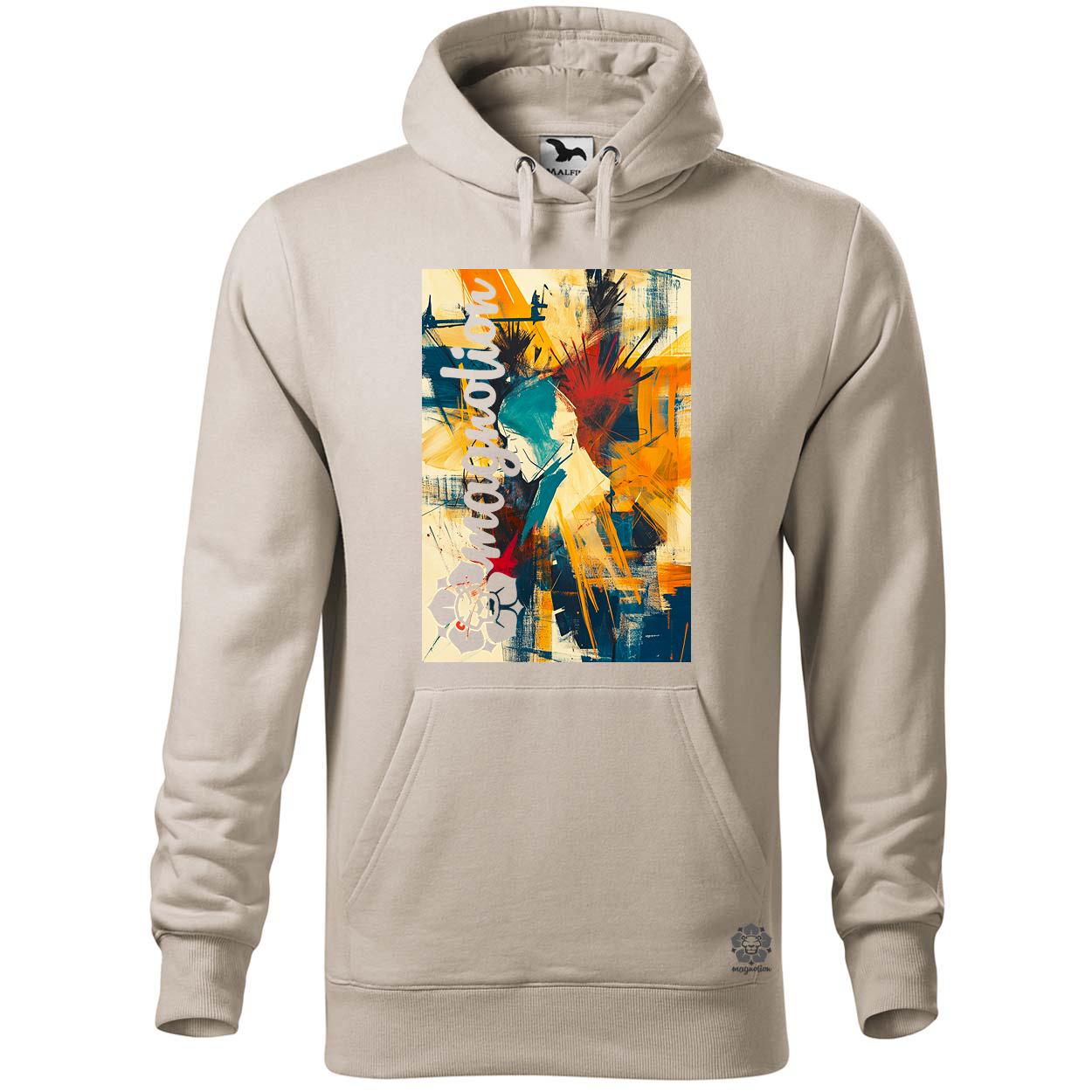 Absztrakt graffiti v8 egyedi  pulóver 