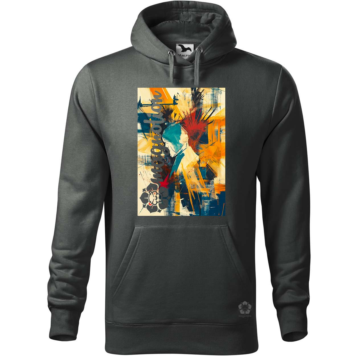 Absztrakt graffiti v8 egyedi  pulóver 