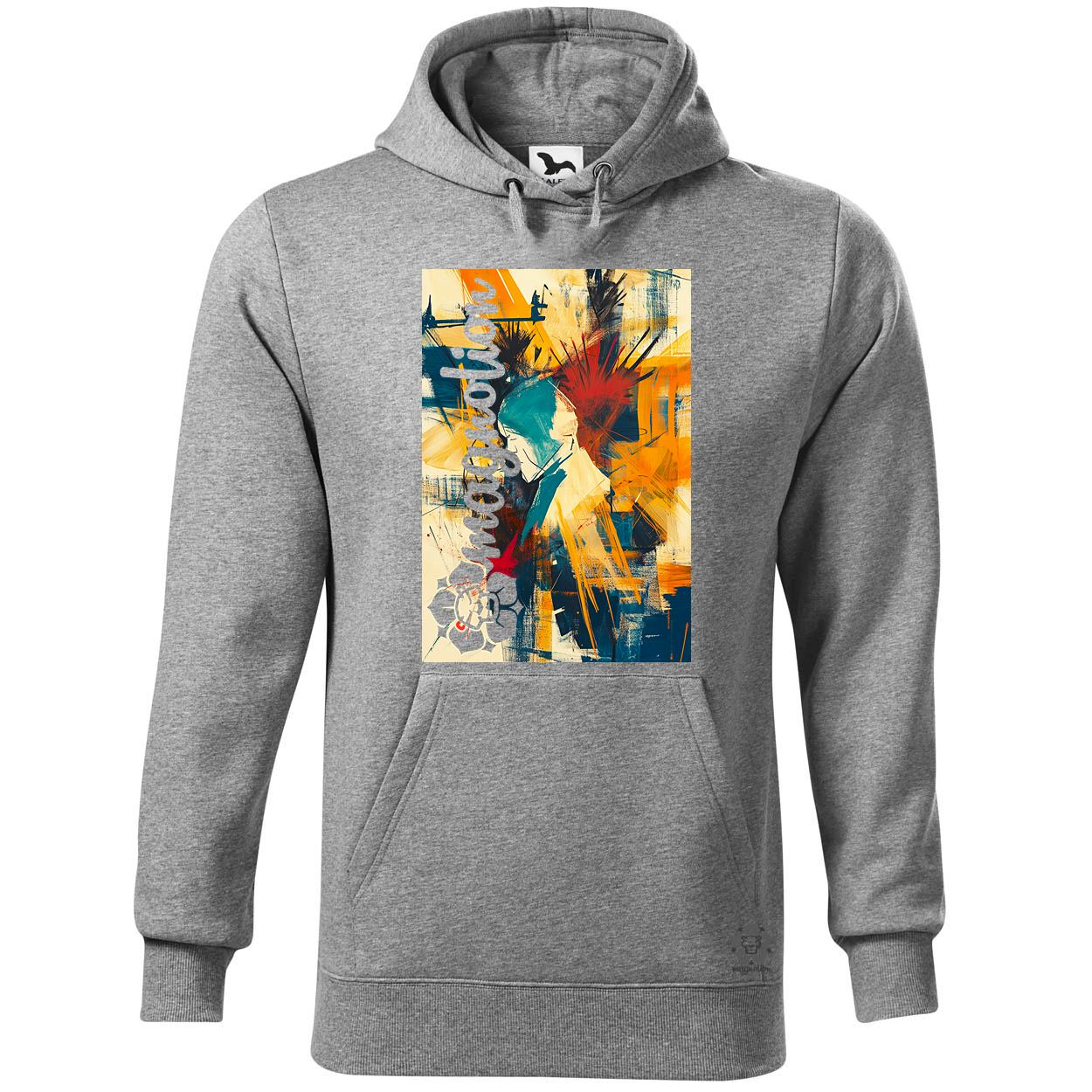 Absztrakt graffiti v8 egyedi  pulóver 