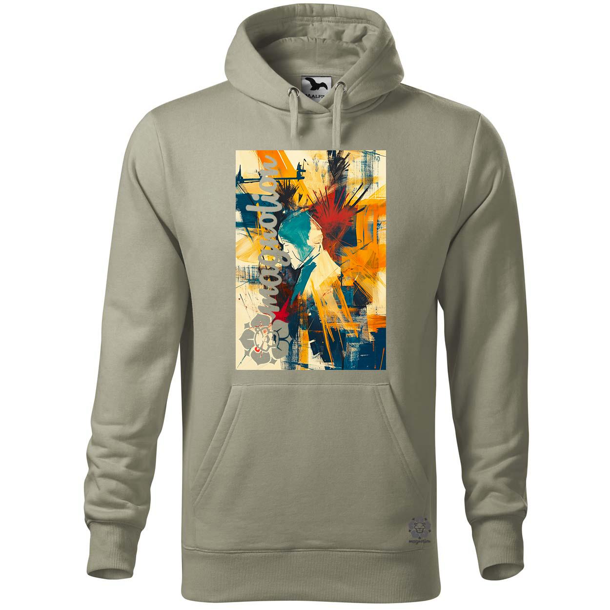 Absztrakt graffiti v8 egyedi  pulóver 