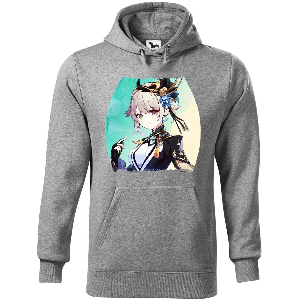 Anime lány portré v1 egyedi  pulóver 