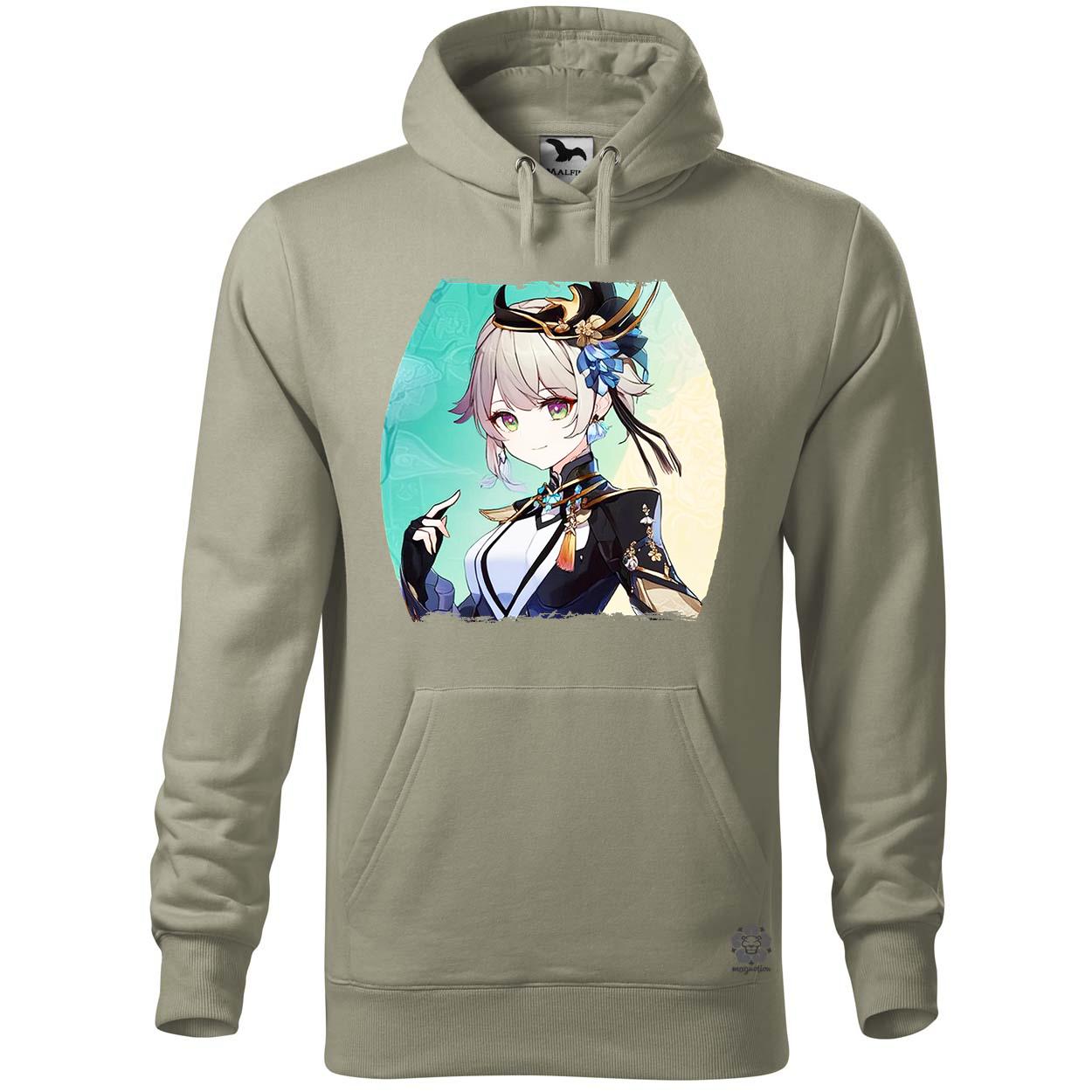 Anime lány portré v1 egyedi  pulóver 