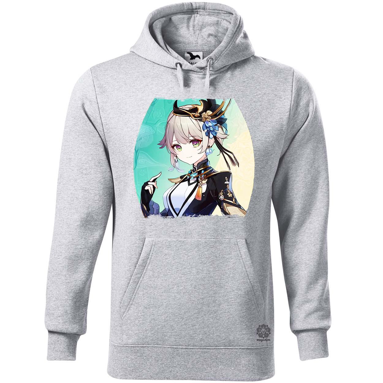 Anime lány portré v1 egyedi  pulóver 