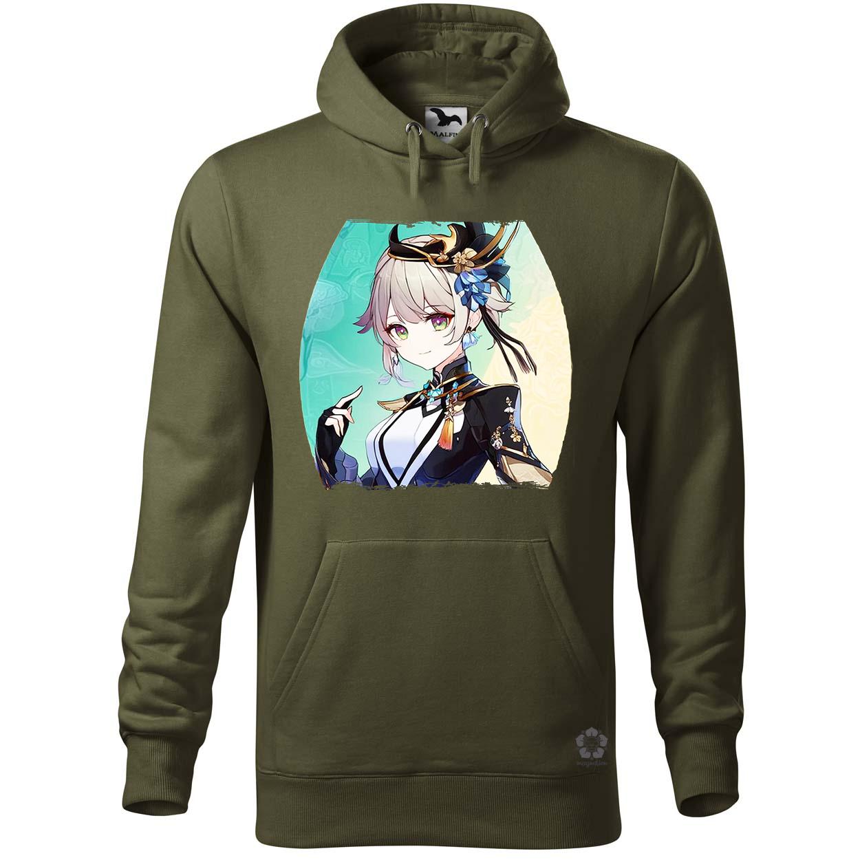 Anime lány portré v1 egyedi  pulóver 